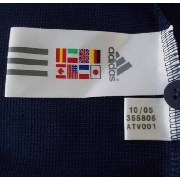 Adidas® ClimaLite Casual Long Sleeve Polo Top Size Large - Picture 9 of 11